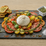 Salade tomate burrata