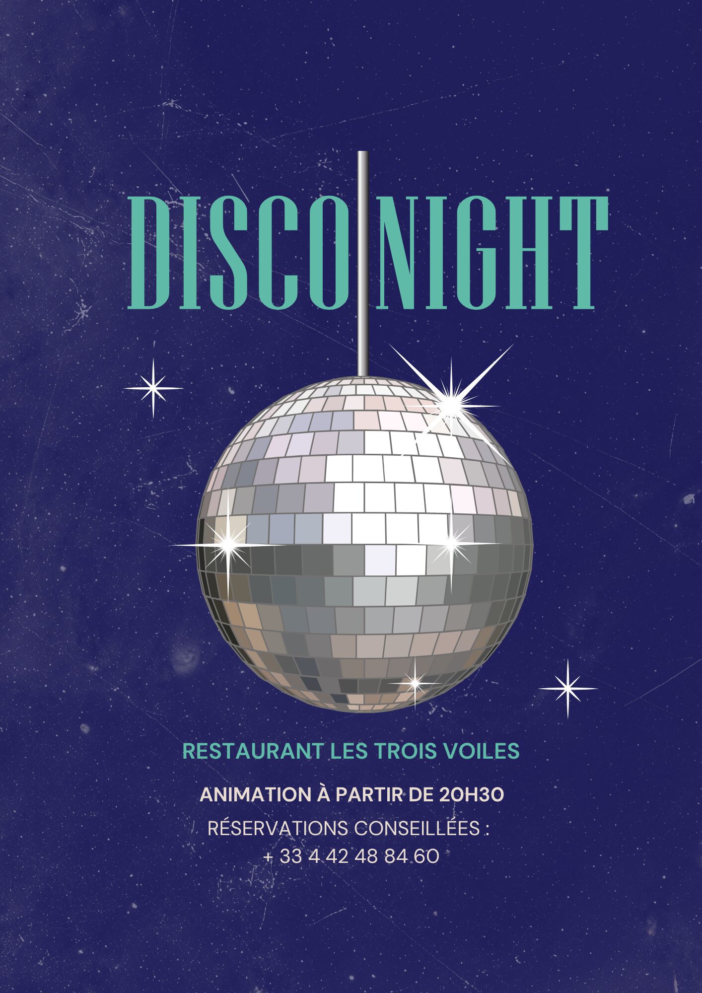 Les Trois Voiles événements soirée disco
