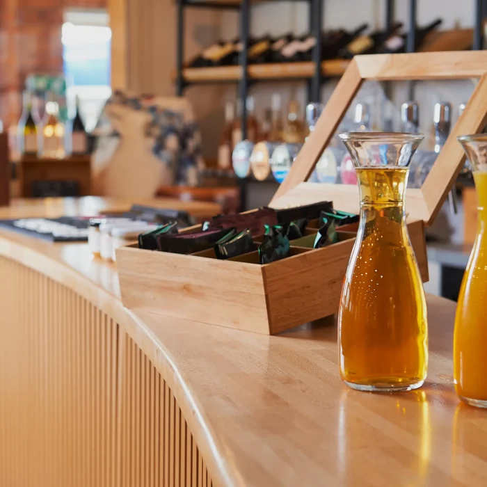 Les Trois Voiles Hotel breakfast buffet bar