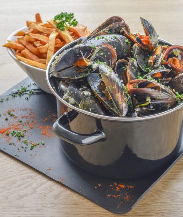 Restaurant les Trois Voiles plat sur place